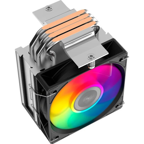 Кулер SAMA X40L (X40-XXWAYXOX-G) (200W, 4-pin PWM, 133.5mm, 4x6mm, ARGB, 1x100mm, 50.1CFM, 35.2dBA, 2600RPM, S 1851/1700/1200)