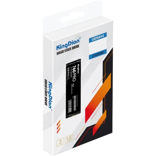 SSD KingDian G48 760Pro (G48 760Pro NVME M.2-2TB) 2Tb, M.2 2280, PCI-E 4.0 x4, 7000/6500MBs, NVMe, 1200TBW