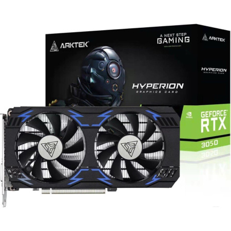 Видеокарта Arktek RTX 3050 6Gb (AKN3050D6S6GH1) DDR6