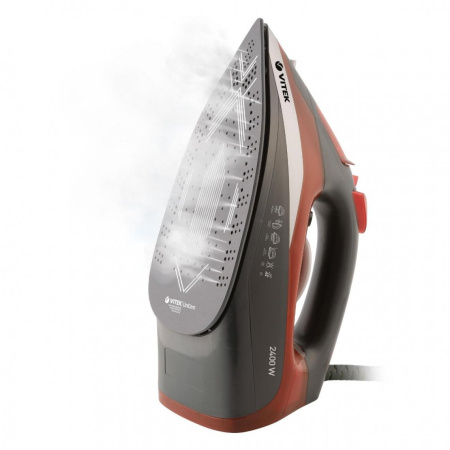 Утюг Vitek VT-8348 серый/красный