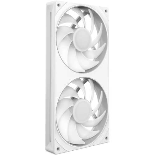 Кулер NZXT F240 RGB Core (RF-U24HF-W1) (120x120x25mm, 4-pin PWM, 75.12CFM, 30dBA, 2400RPM, White, Single-Frame Fan Unit)