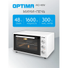Мини-печь OPTIMA MO-48W белый